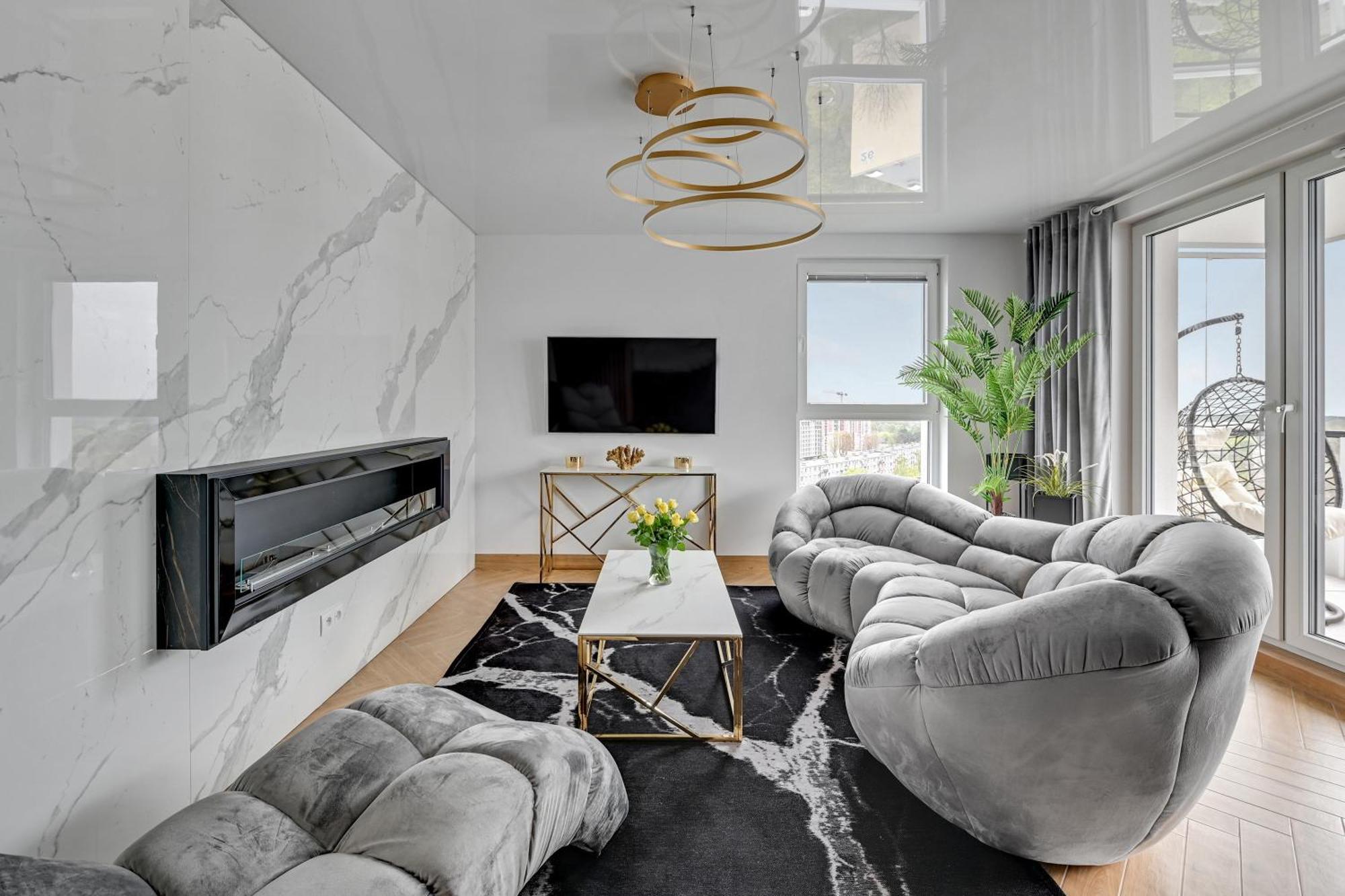Luxury Voyager - Sea View Appartement Gdańsk Buitenkant foto